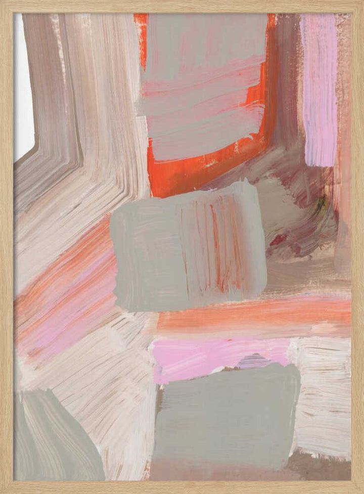 Abstract Horizons - Stretched Canvas, Poster or Fine Art Print - I Heart Wall Art - Poster Print, Canvas Print or Framed Art Print