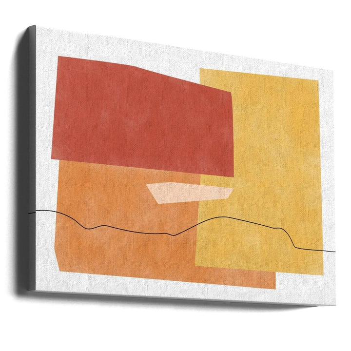 Abstract Horizons - Stretched Canvas, Poster or Fine Art Print - I Heart Wall Art - Poster Print, Canvas Print or Framed Art Print