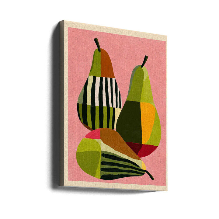 Abstract Pear Study - Stretched Canvas, Poster or Fine Art Print - I Heart Wall Art - Poster Print, Canvas Print or Framed Art Print