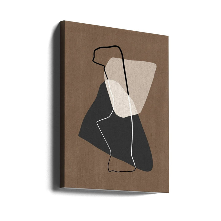 Abstract Silhouette - Stretched Canvas, Poster or Fine Art Print - I Heart Wall Art - Poster Print, Canvas Print or Framed Art Print