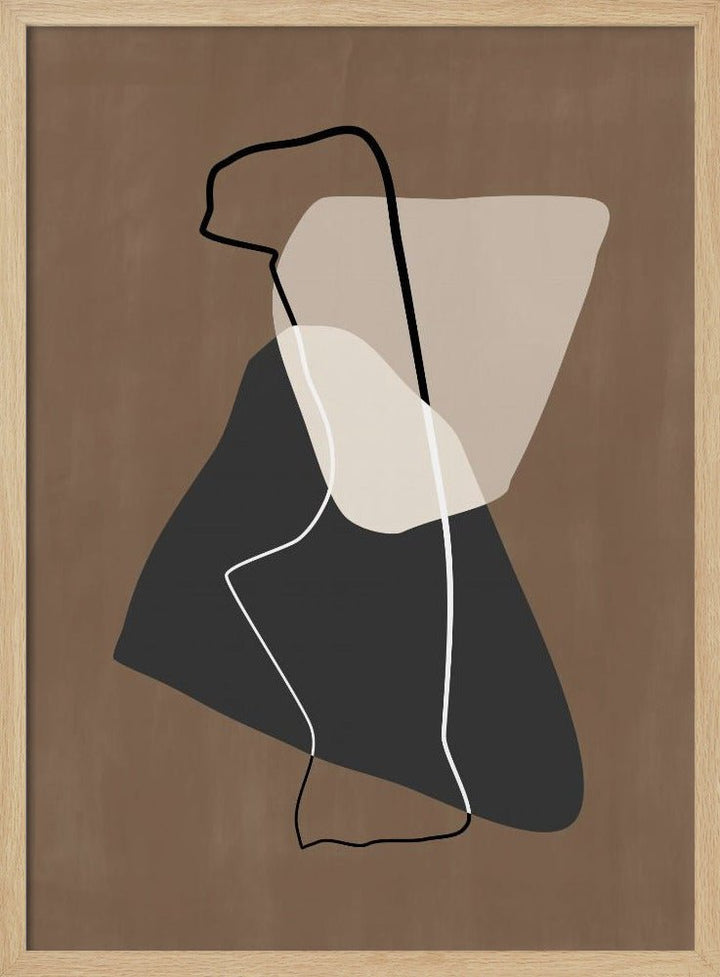 Abstract Silhouette - Stretched Canvas, Poster or Fine Art Print - I Heart Wall Art - Poster Print, Canvas Print or Framed Art Print