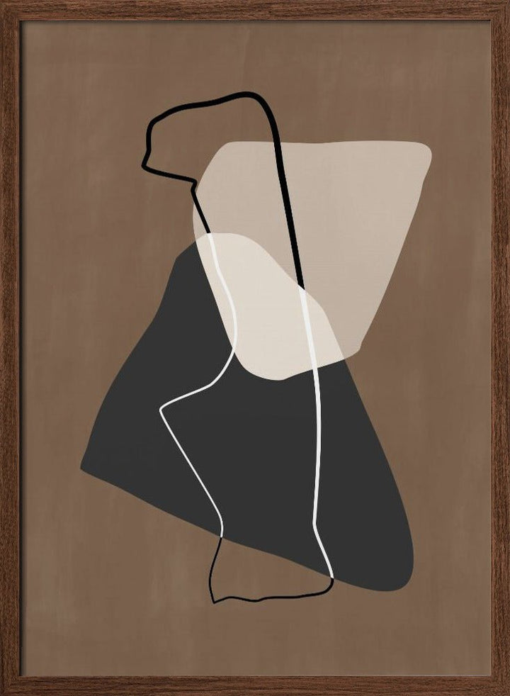 Abstract Silhouette - Stretched Canvas, Poster or Fine Art Print - I Heart Wall Art - Poster Print, Canvas Print or Framed Art Print