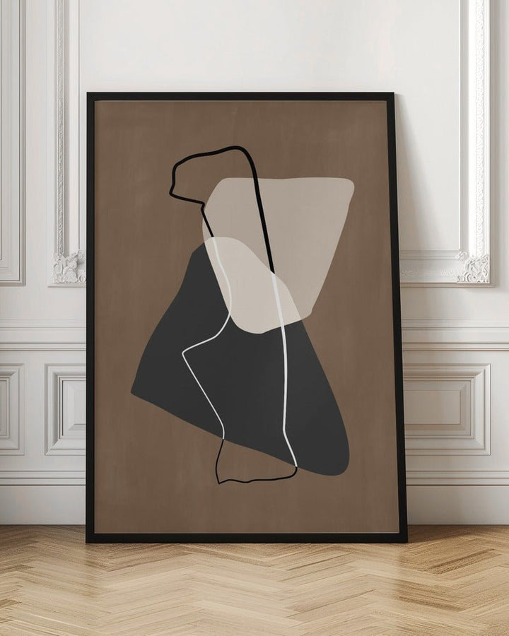 Abstract Silhouette - Stretched Canvas, Poster or Fine Art Print - I Heart Wall Art - Poster Print, Canvas Print or Framed Art Print