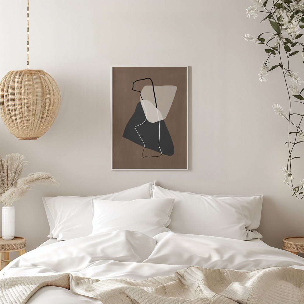 Abstract Silhouette - Stretched Canvas, Poster or Fine Art Print - I Heart Wall Art - Poster Print, Canvas Print or Framed Art Print
