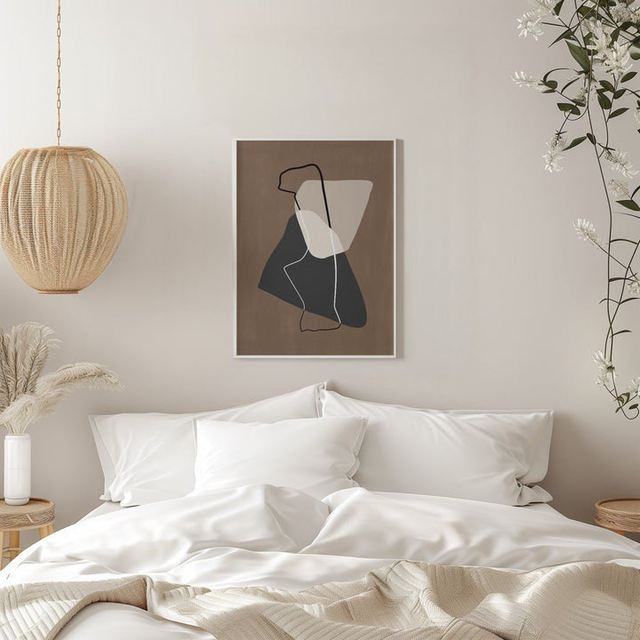 Abstract Silhouette - Stretched Canvas, Poster or Fine Art Print - I Heart Wall Art - Poster Print, Canvas Print or Framed Art Print