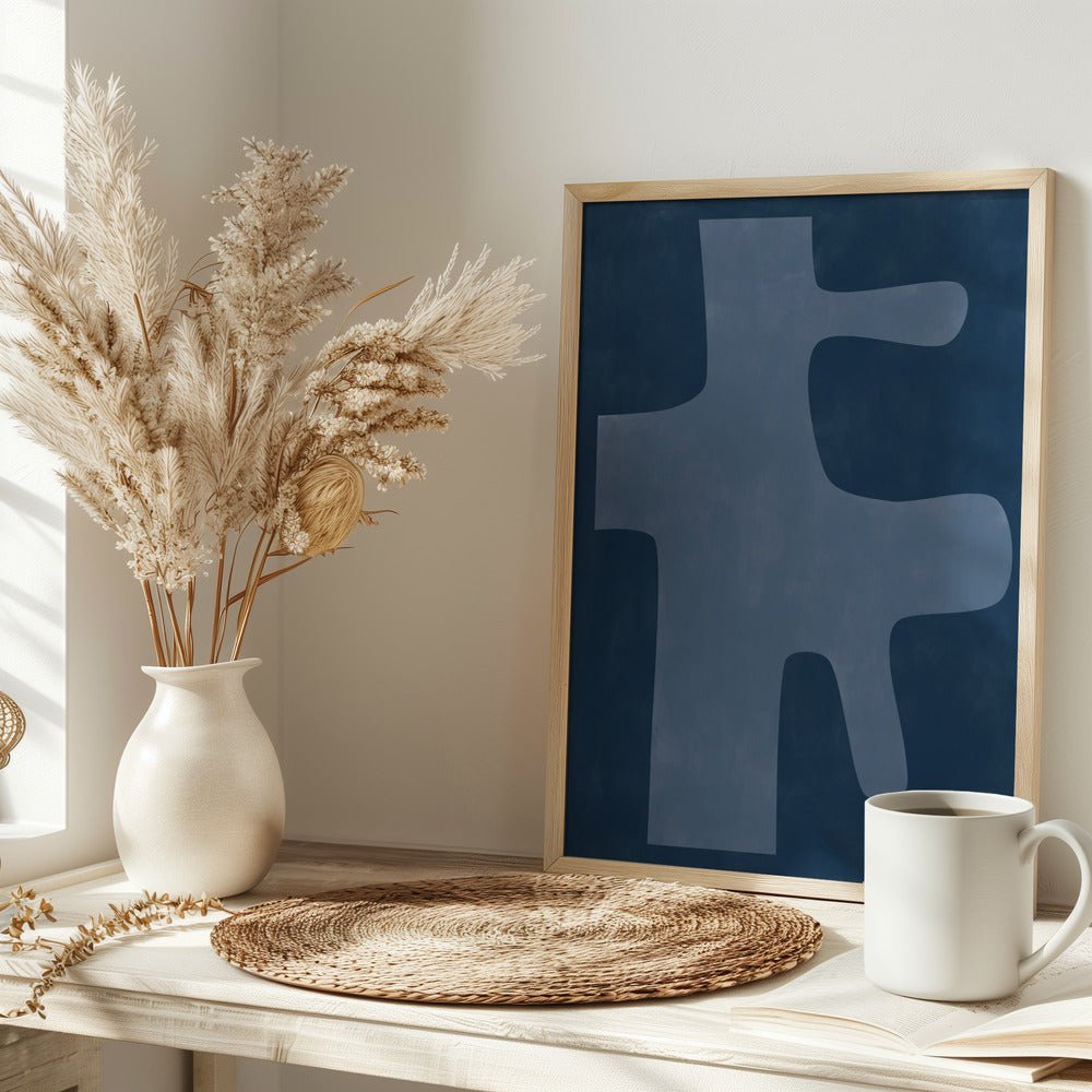 Abstract Silhouette - Stretched Canvas, Poster or Fine Art Print - I Heart Wall Art - Poster Print, Canvas Print or Framed Art Print