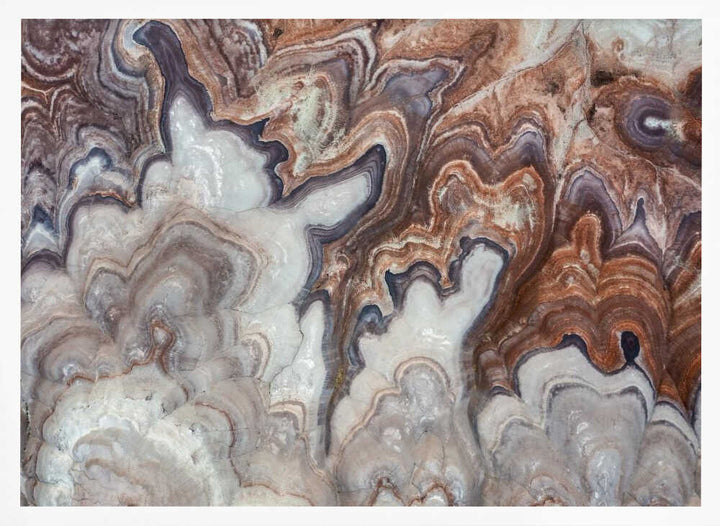 Abstract Stone Layers - Stretched Canvas, Poster or Fine Art Print - I Heart Wall Art - Poster Print, Canvas Print or Framed Art Print