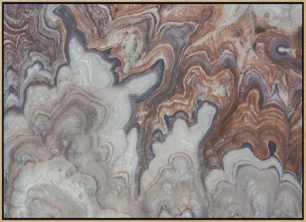 Abstract Stone Layers - Stretched Canvas, Poster or Fine Art Print - I Heart Wall Art - Poster Print, Canvas Print or Framed Art Print
