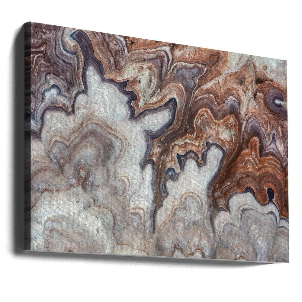 Abstract Stone Layers - Stretched Canvas, Poster or Fine Art Print - I Heart Wall Art - Poster Print, Canvas Print or Framed Art Print