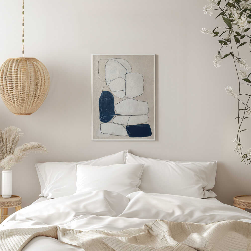 Abstract Stones III - Stretched Canvas, Poster or Fine Art Print - I Heart Wall Art - Poster Print, Canvas Print or Framed Art Print