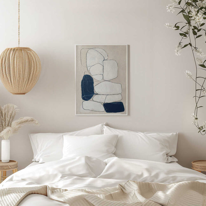 Abstract Stones III - Stretched Canvas, Poster or Fine Art Print - I Heart Wall Art - Poster Print, Canvas Print or Framed Art Print