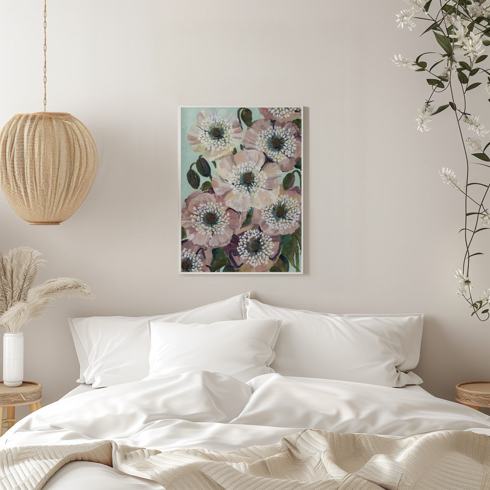 Achara bouquet - Stretched Canvas, Poster or Fine Art Print I Heart Wall Art