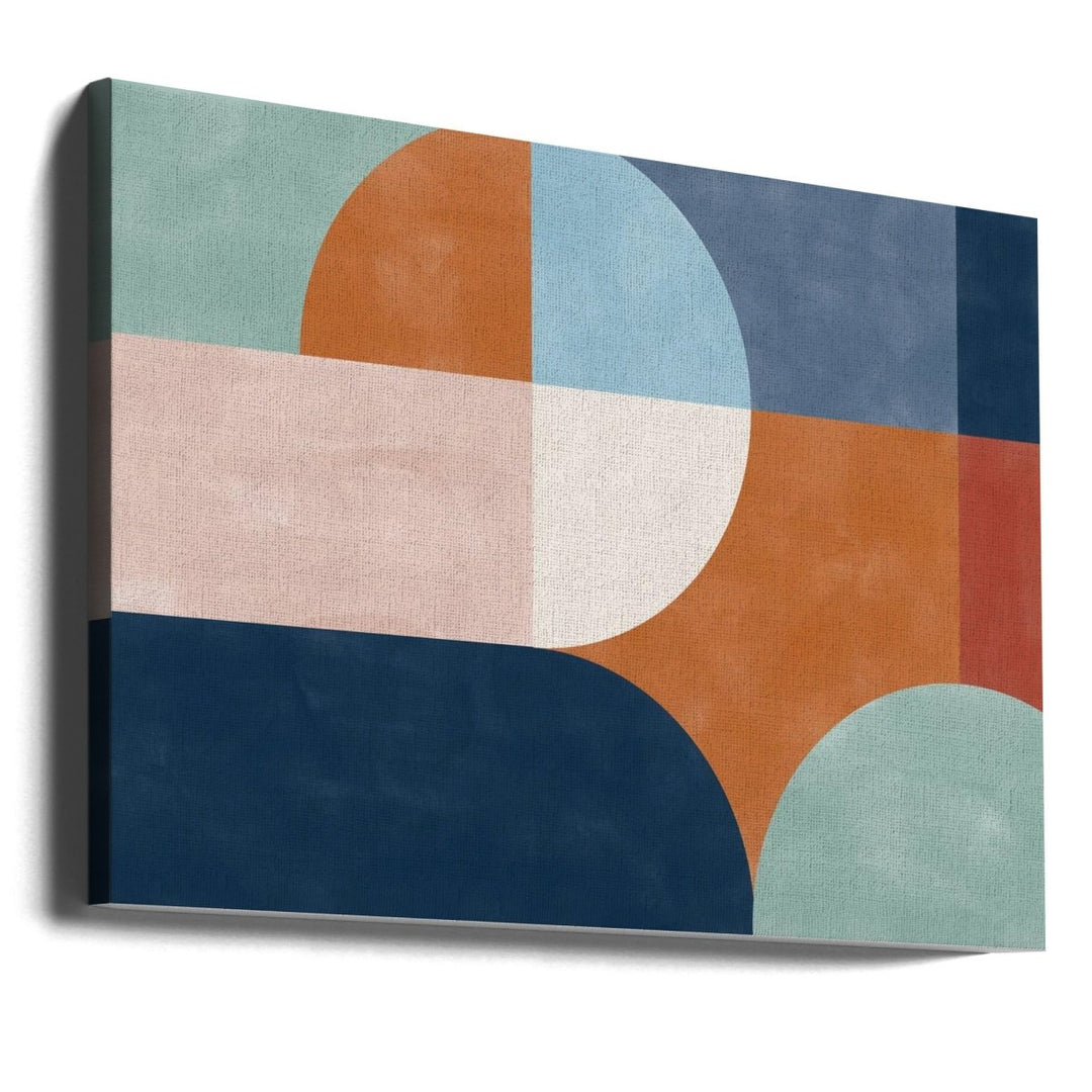 Aesthetic Geometric Shapes - Stretched Canvas, Poster or Fine Art Print - I Heart Wall Art - Poster Print, Canvas Print or Framed Art Print