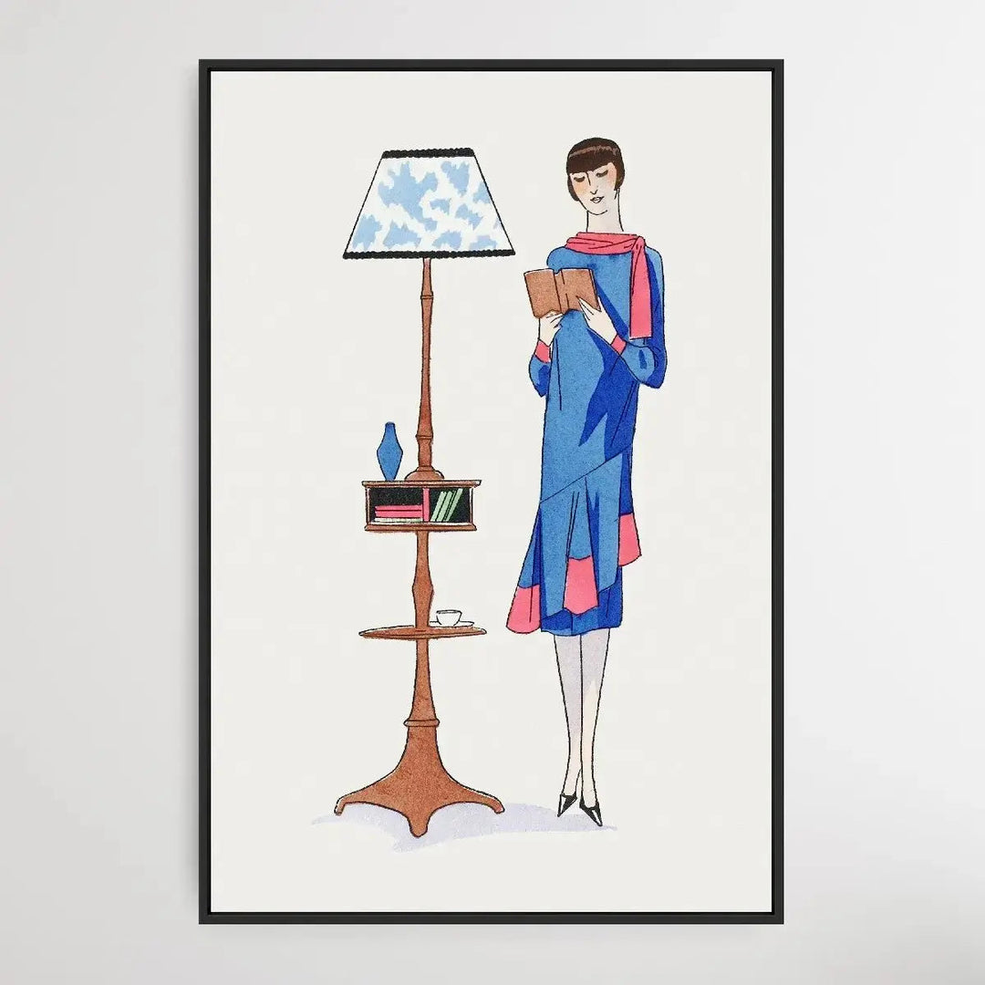 Afternoon dress 1926 by Gustav Beer - I Heart Wall Art - Poster Print, Canvas Print or Framed Art Print