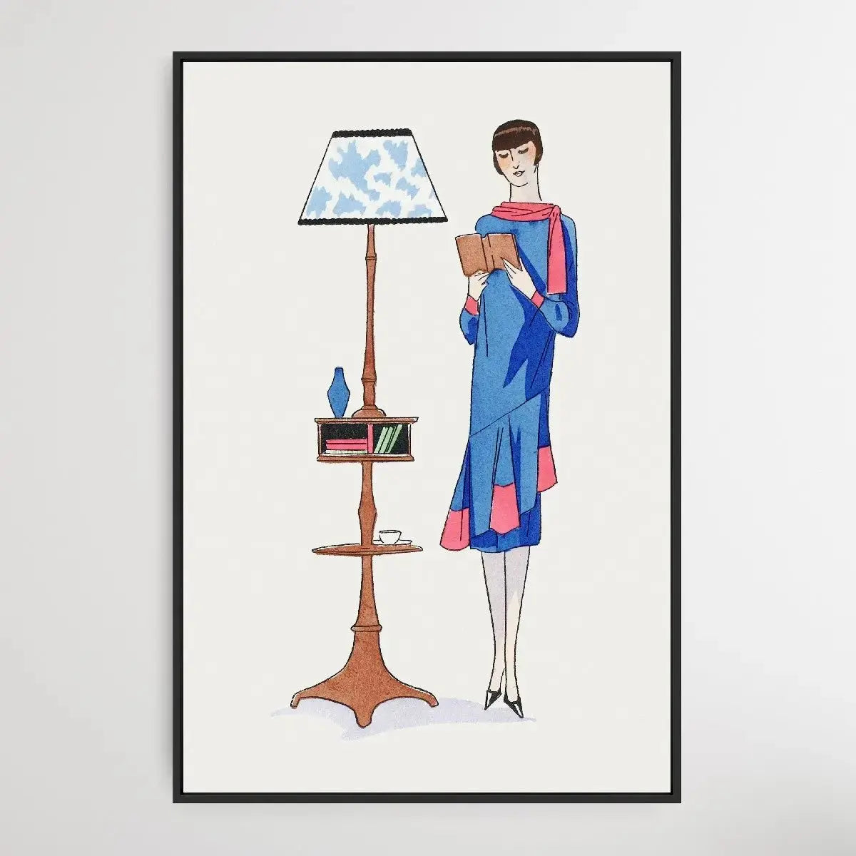 Afternoon dress 1926 by Gustav Beer - I Heart Wall Art - Poster Print, Canvas Print or Framed Art Print