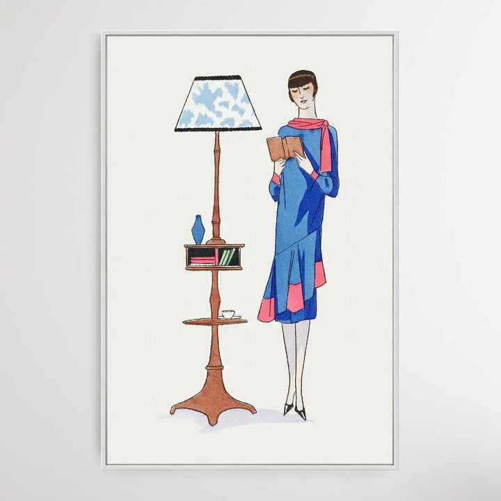 Afternoon dress 1926 by Gustav Beer - I Heart Wall Art - Poster Print, Canvas Print or Framed Art Print