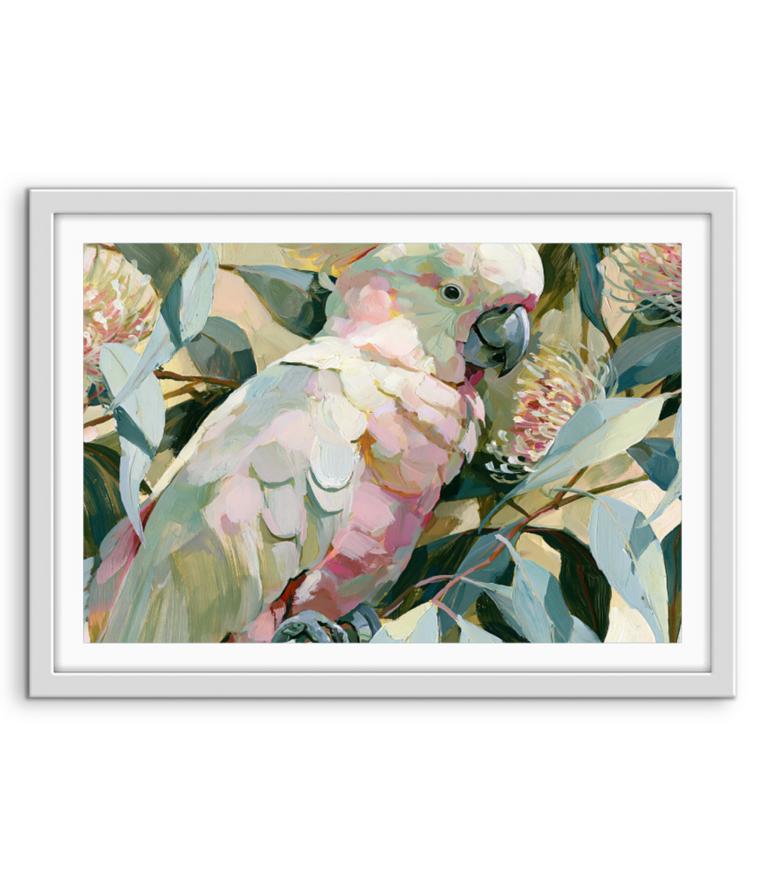 Afternoon Shadows by IHeartStudio - Australiana White Cockatoo Canvas And Art Print