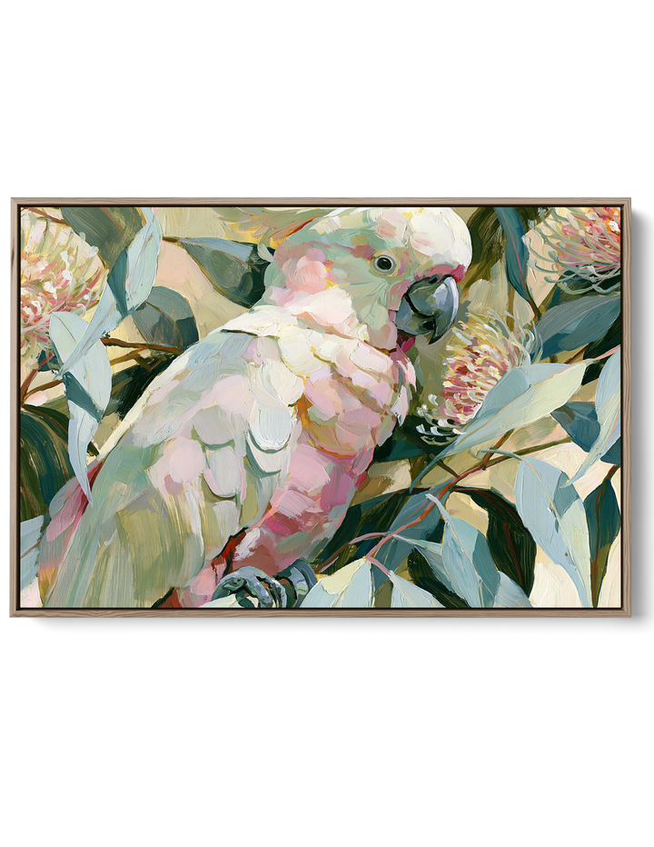 Afternoon Shadows by IHeartStudio - Australiana White Cockatoo Canvas And Art Print
