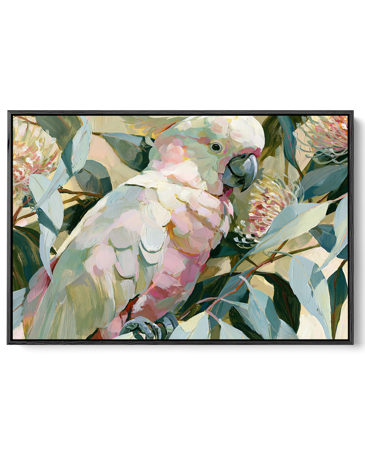 Afternoon Shadows by IHeartStudio - Australiana White Cockatoo Canvas And Art Print