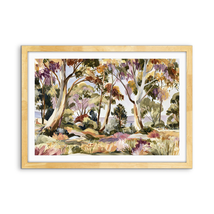 Afternoon Sun by IHeartStudio - Australian Eucalyptus Bush Garden Nature Canvas Art Print