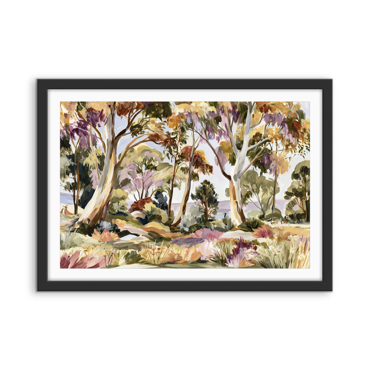 Afternoon Sun by IHeartStudio - Australian Eucalyptus Bush Garden Nature Canvas Art Print
