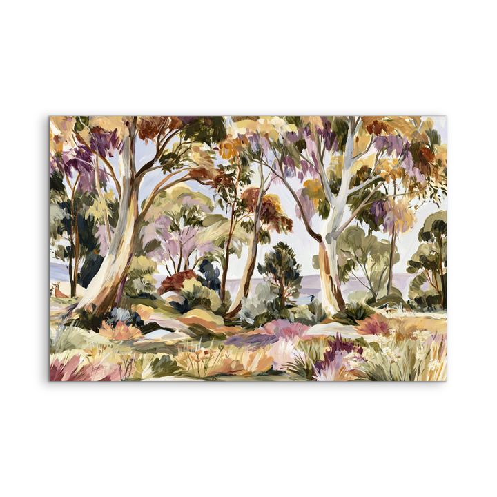 Afternoon Sun by IHeartStudio - Australian Eucalyptus Bush Garden Nature Canvas Art Print