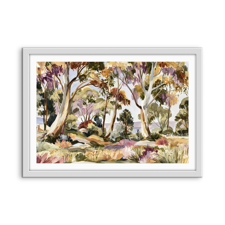Afternoon Sun by IHeartStudio - Australian Eucalyptus Bush Garden Nature Canvas Art Print