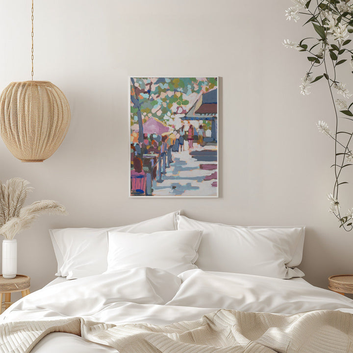 Al Fresco - Stretched Canvas, Poster or Fine Art Print I Heart Wall Art