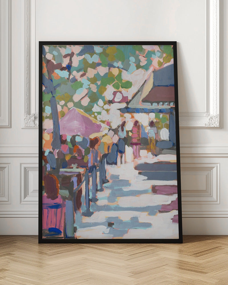 Al Fresco - Stretched Canvas, Poster or Fine Art Print I Heart Wall Art