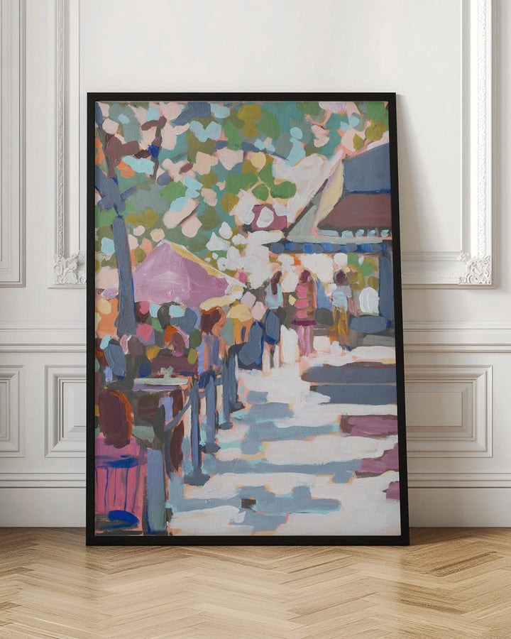 Al Fresco - Stretched Canvas, Poster or Fine Art Print I Heart Wall Art