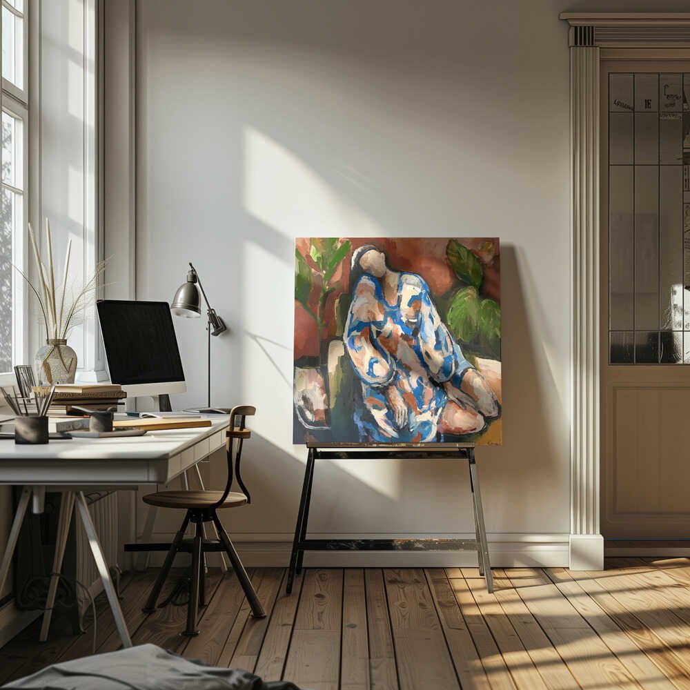 Alice - Square Stretched Canvas, Poster or Fine Art Print - I Heart Wall Art - Poster Print, Canvas Print or Framed Art Print