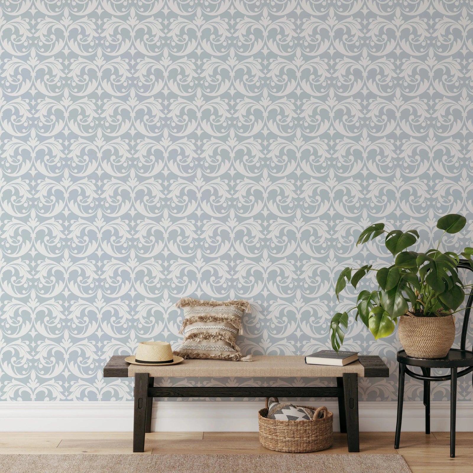 Vintage Wallpaper Style A I Heart Wall Art Australia 