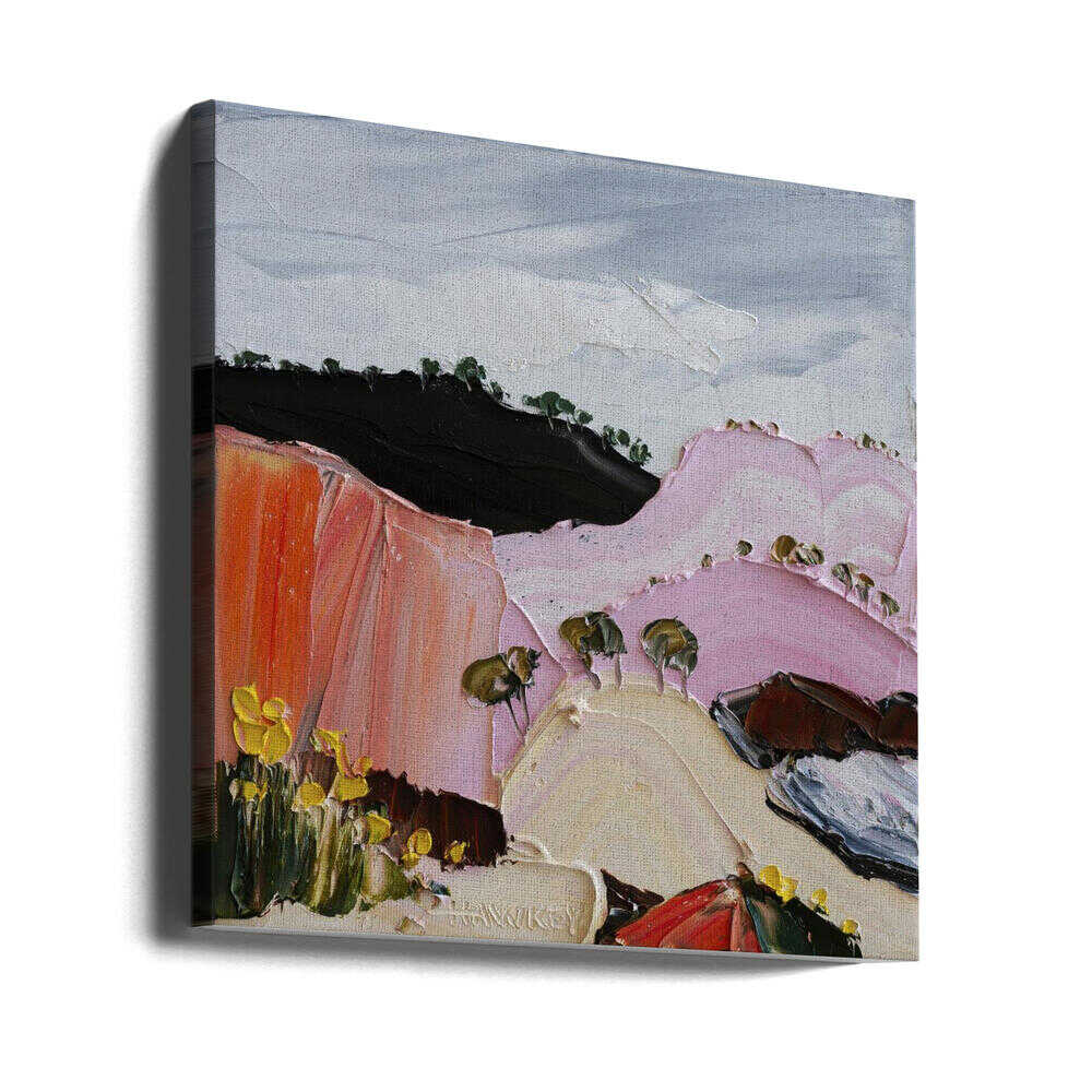 Alittlewhilelonger - Square Stretched Canvas, Poster or Fine Art Print by Angela Hawkey - I Heart Wall Art - Poster Print, Canvas Print or Framed Art Print