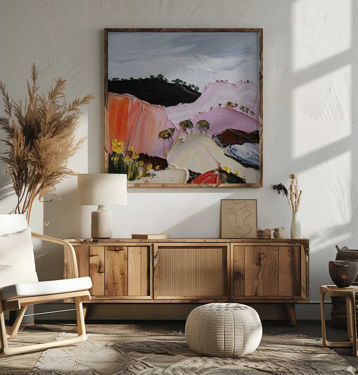 Alittlewhilelonger - Square Stretched Canvas, Poster or Fine Art Print by Angela Hawkey - I Heart Wall Art - Poster Print, Canvas Print or Framed Art Print