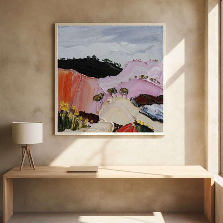 Alittlewhilelonger - Square Stretched Canvas, Poster or Fine Art Print by Angela Hawkey - I Heart Wall Art - Poster Print, Canvas Print or Framed Art Print