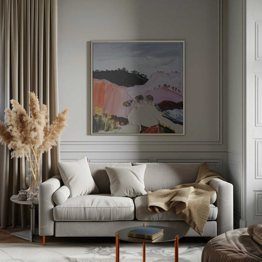 Alittlewhilelonger - Square Stretched Canvas, Poster or Fine Art Print by Angela Hawkey - I Heart Wall Art - Poster Print, Canvas Print or Framed Art Print