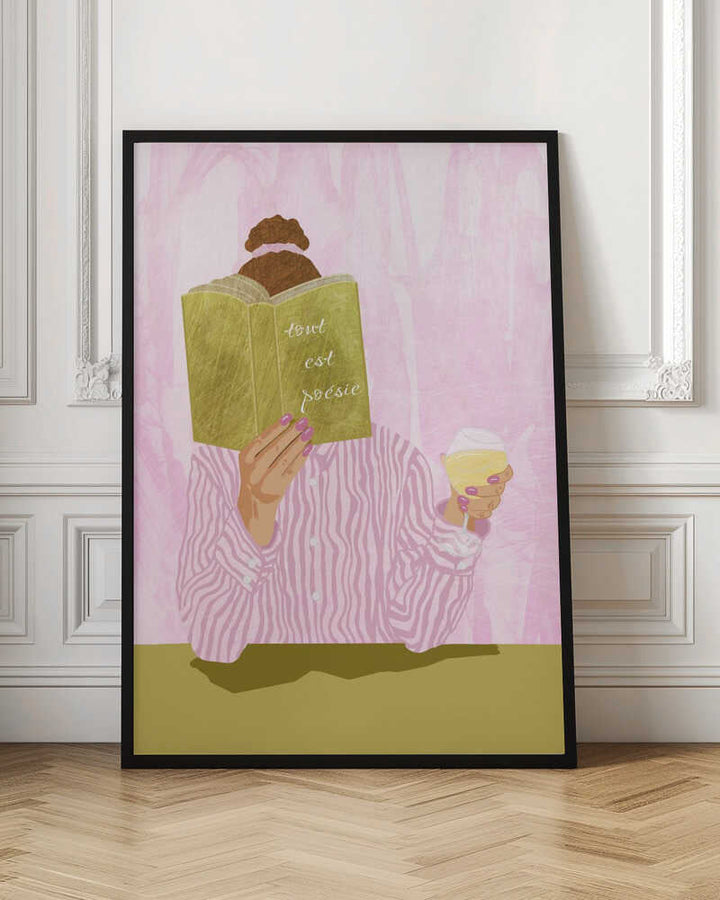 All Is Poetry - Stretched Canvas, Poster or Fine Art Print - I Heart Wall Art - Poster Print, Canvas Print or Framed Art Print