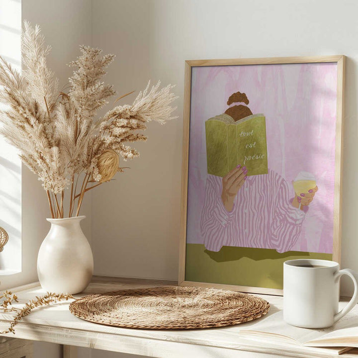 All Is Poetry - Stretched Canvas, Poster or Fine Art Print - I Heart Wall Art - Poster Print, Canvas Print or Framed Art Print