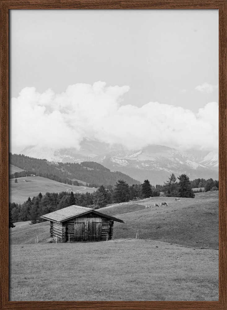 Alpe Di Siusi - Stretched Canvas, Poster or Fine Art Print - I Heart Wall Art - Poster Print, Canvas Print or Framed Art Print