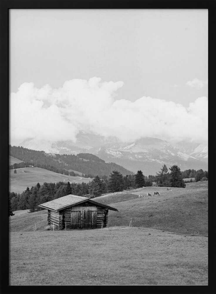 Alpe Di Siusi - Stretched Canvas, Poster or Fine Art Print - I Heart Wall Art - Poster Print, Canvas Print or Framed Art Print