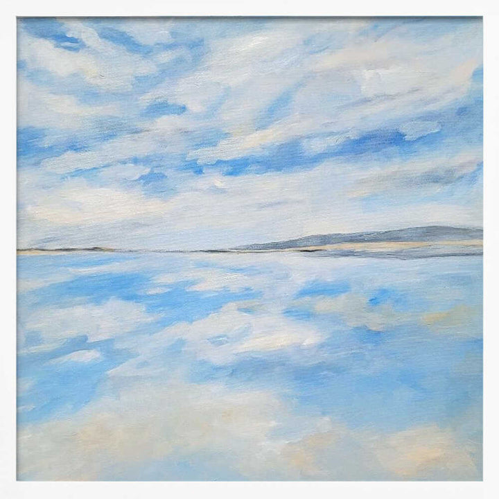 Alviso - Square Stretched Canvas, Poster or Fine Art Print - I Heart Wall Art - Poster Print, Canvas Print or Framed Art Print
