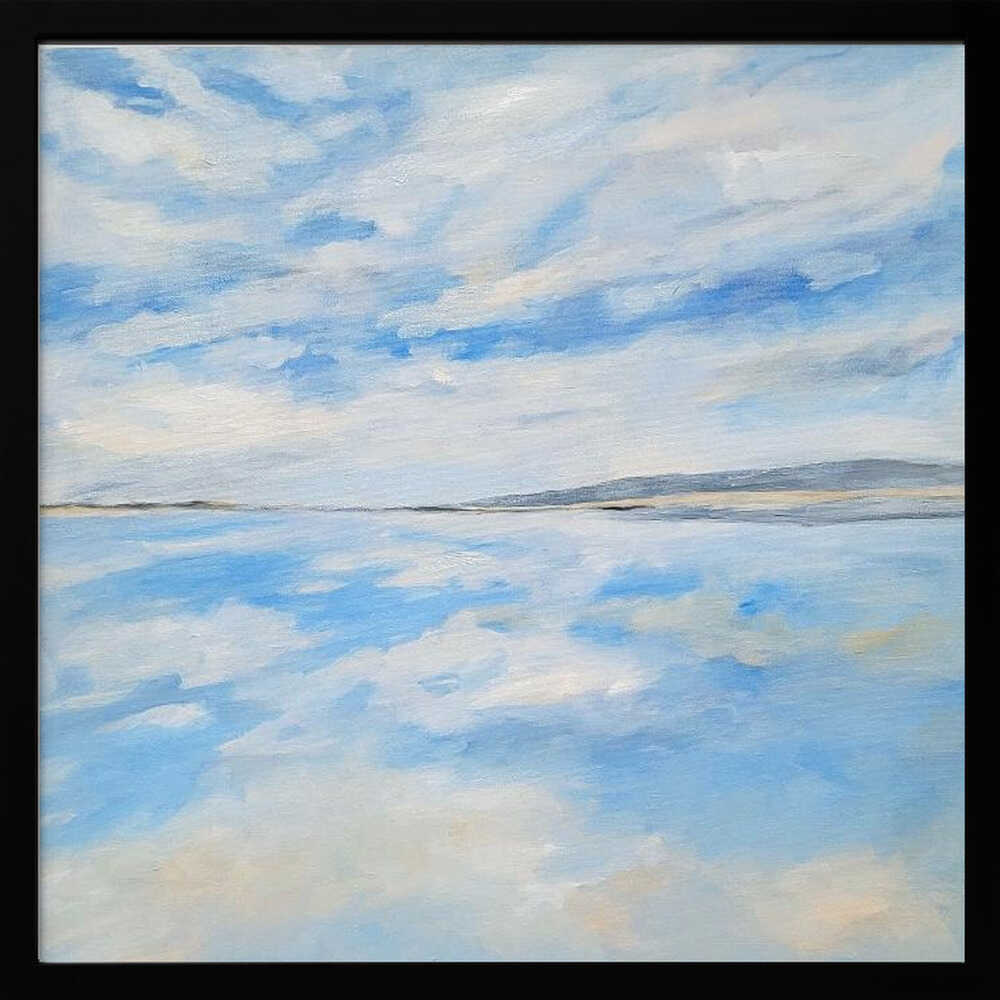 Alviso - Square Stretched Canvas, Poster or Fine Art Print - I Heart Wall Art - Poster Print, Canvas Print or Framed Art Print
