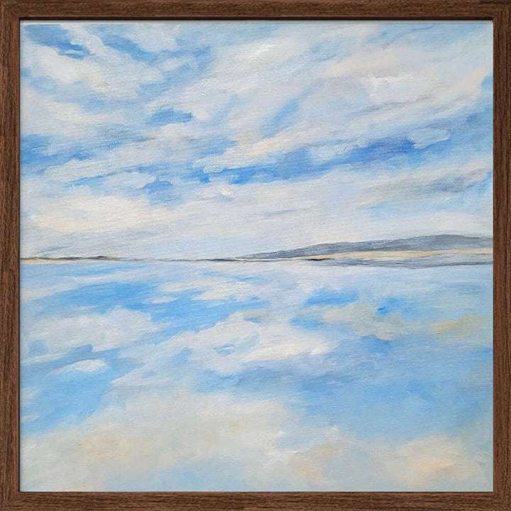 Alviso - Square Stretched Canvas, Poster or Fine Art Print - I Heart Wall Art - Poster Print, Canvas Print or Framed Art Print