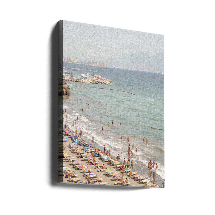 Amalfi Beach Day II - Stretched Canvas, Poster or Fine Art Print - I Heart Wall Art - Poster Print, Canvas Print or Framed Art Print
