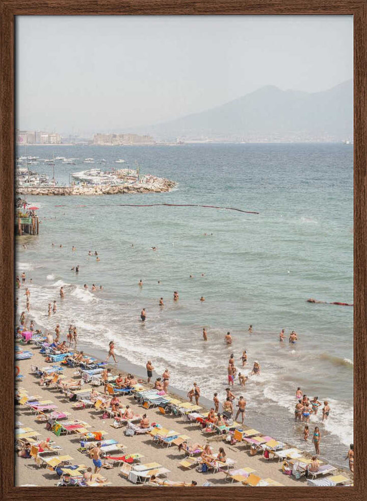 Amalfi Beach Day II - Stretched Canvas, Poster or Fine Art Print - I Heart Wall Art - Poster Print, Canvas Print or Framed Art Print