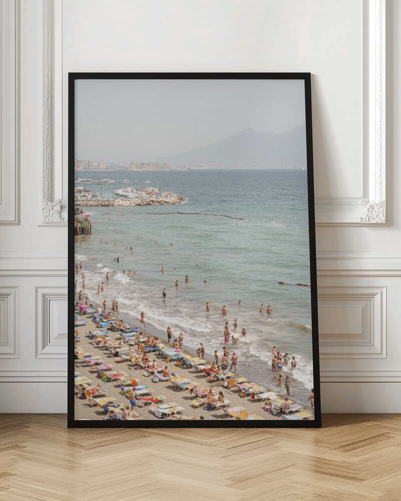 Amalfi Beach Day II - Stretched Canvas, Poster or Fine Art Print - I Heart Wall Art - Poster Print, Canvas Print or Framed Art Print