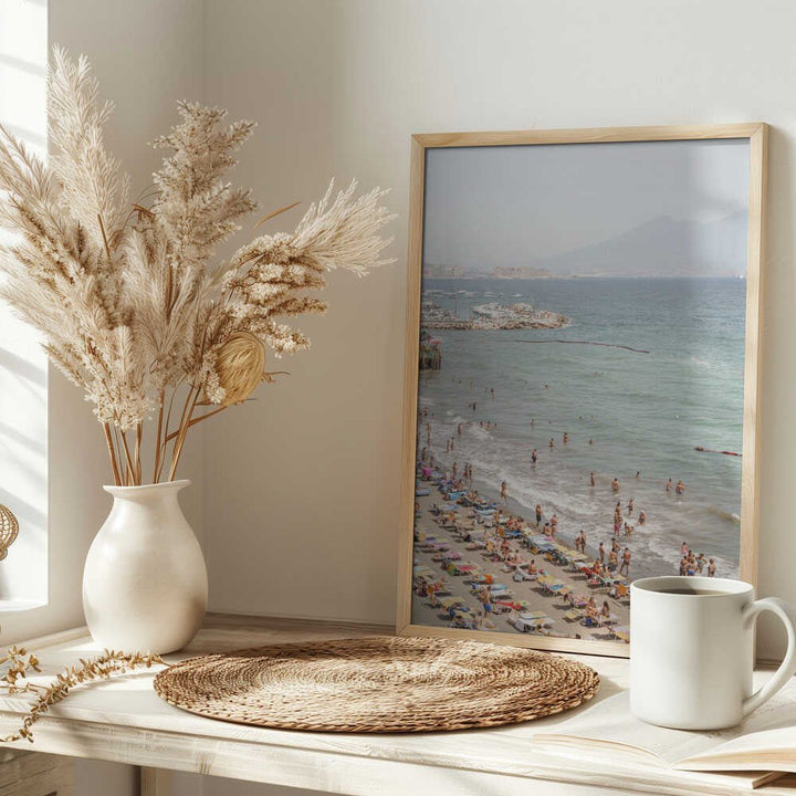 Amalfi Beach Day II - Stretched Canvas, Poster or Fine Art Print - I Heart Wall Art - Poster Print, Canvas Print or Framed Art Print