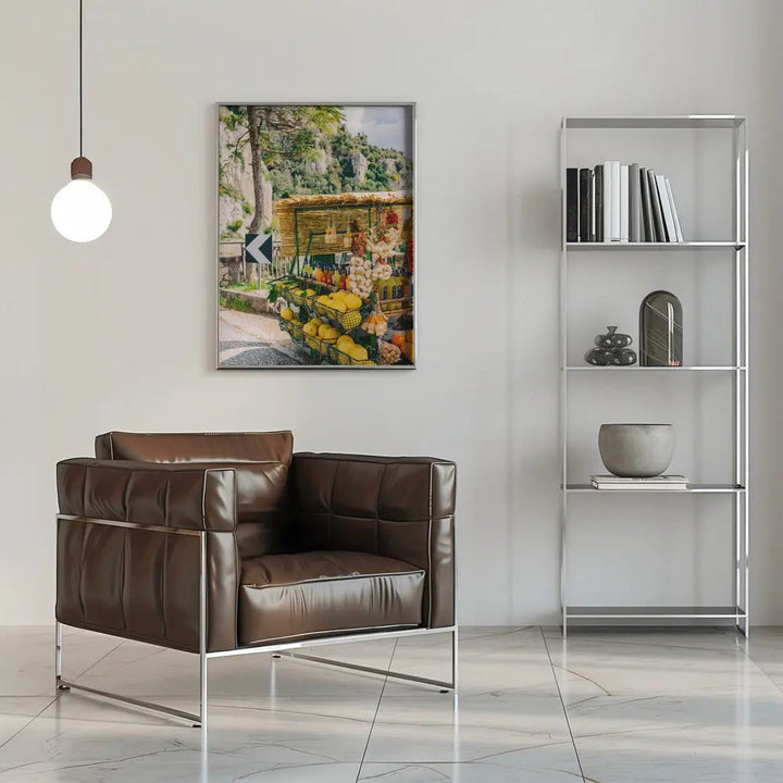 Amalfi Coast Drive XV - Stretched Canvas, Poster or Fine Art Print I Heart Wall Art