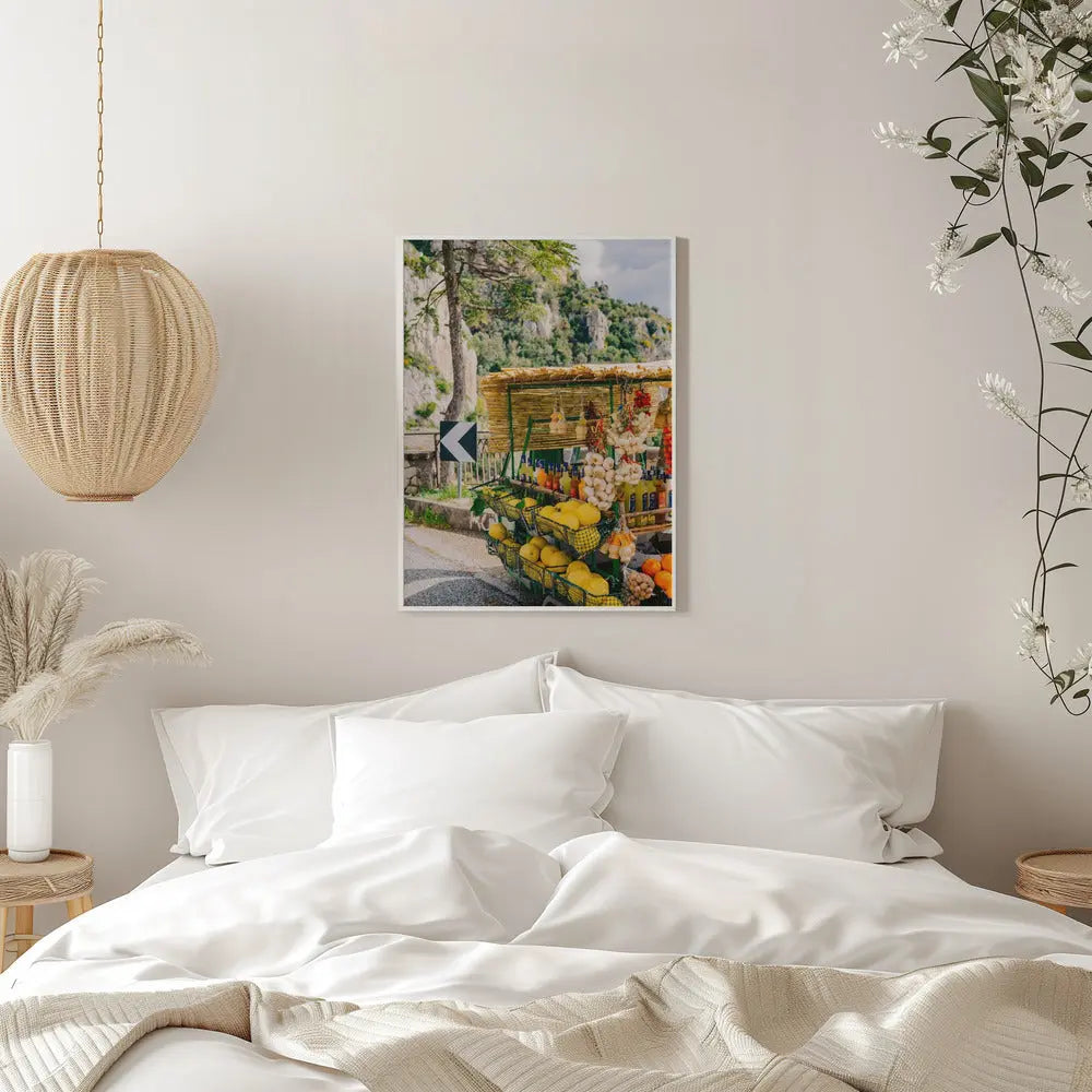Amalfi Coast Drive XV - Stretched Canvas, Poster or Fine Art Print I Heart Wall Art