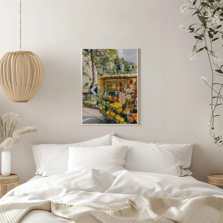 Amalfi Coast Drive XV - Stretched Canvas, Poster or Fine Art Print I Heart Wall Art